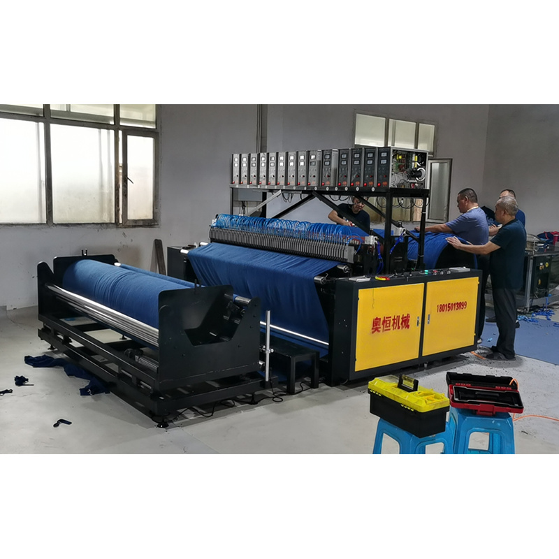 Ultrasonic air cutter slitting machine