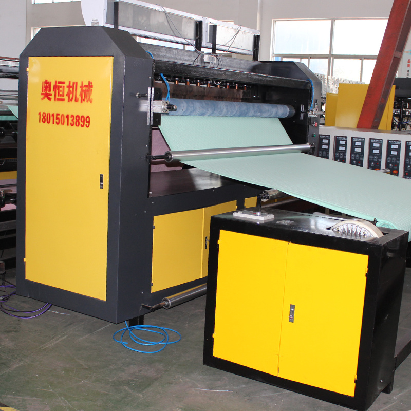 Correction roller winding laminating machine