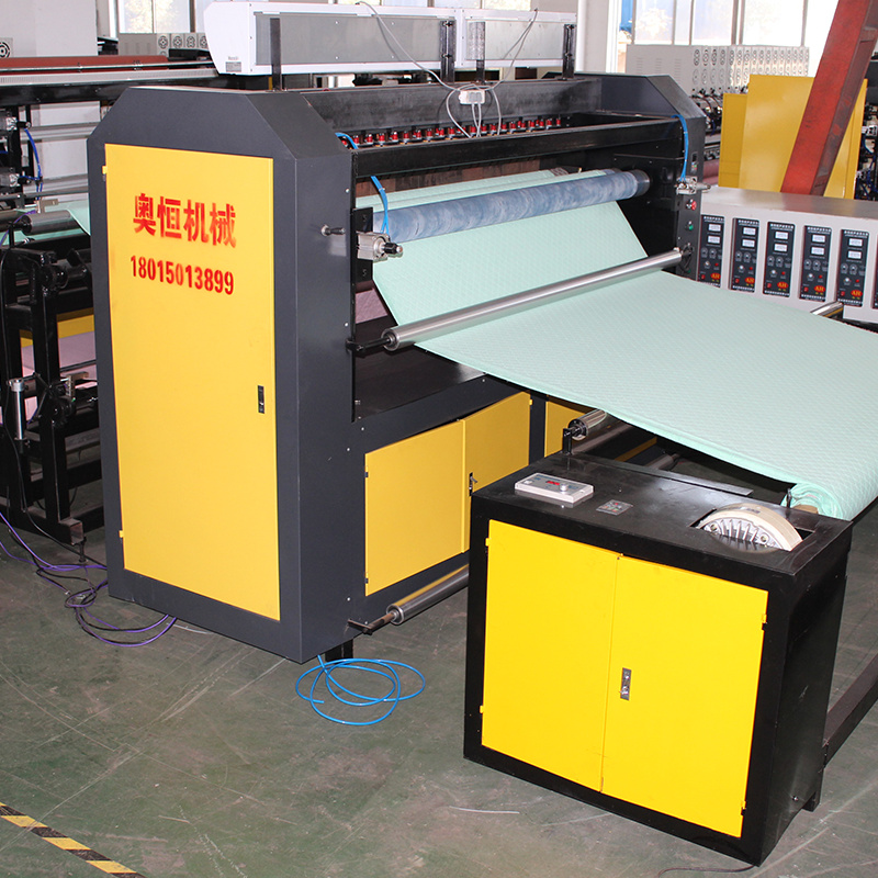 Correction roller winding laminating machine