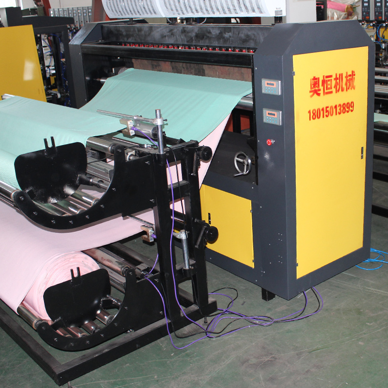 Correction roller winding laminating machine