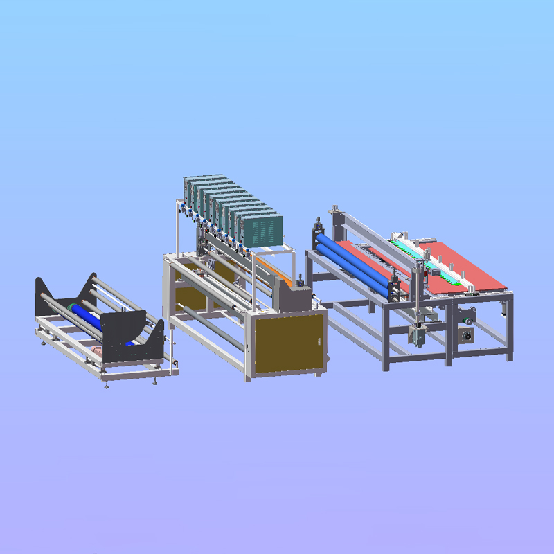 AH-2200 Ultrasonic Slitting and Cross-Cutting Machine AH-2200 Ultrasonic Slitting and Cross-Cutting Machine